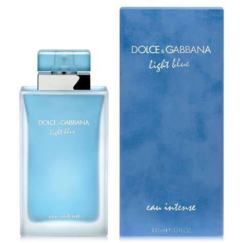 dolce gabbana light blue eau intense 100ml|light blue intense notes.